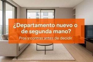 Departamento nuevo o de segunda mano: pros y contras